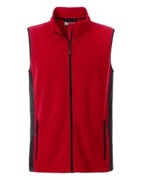 Fleece Weste Herren Rot